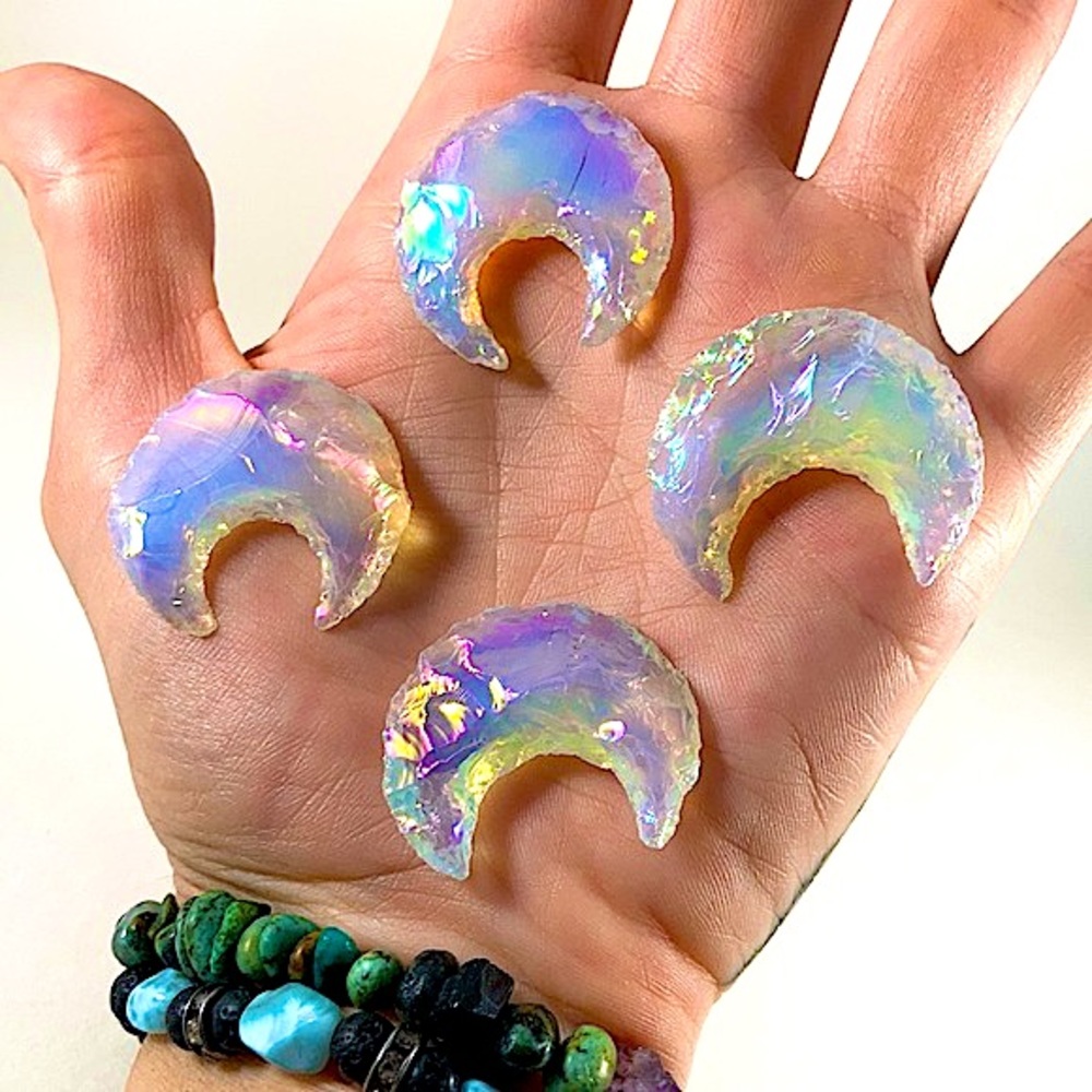 Opalite Aura CUSTOM Moon